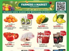 Katalog Promo JSM Farmers Market Weekend 25 - 27 Oktober 2024 1