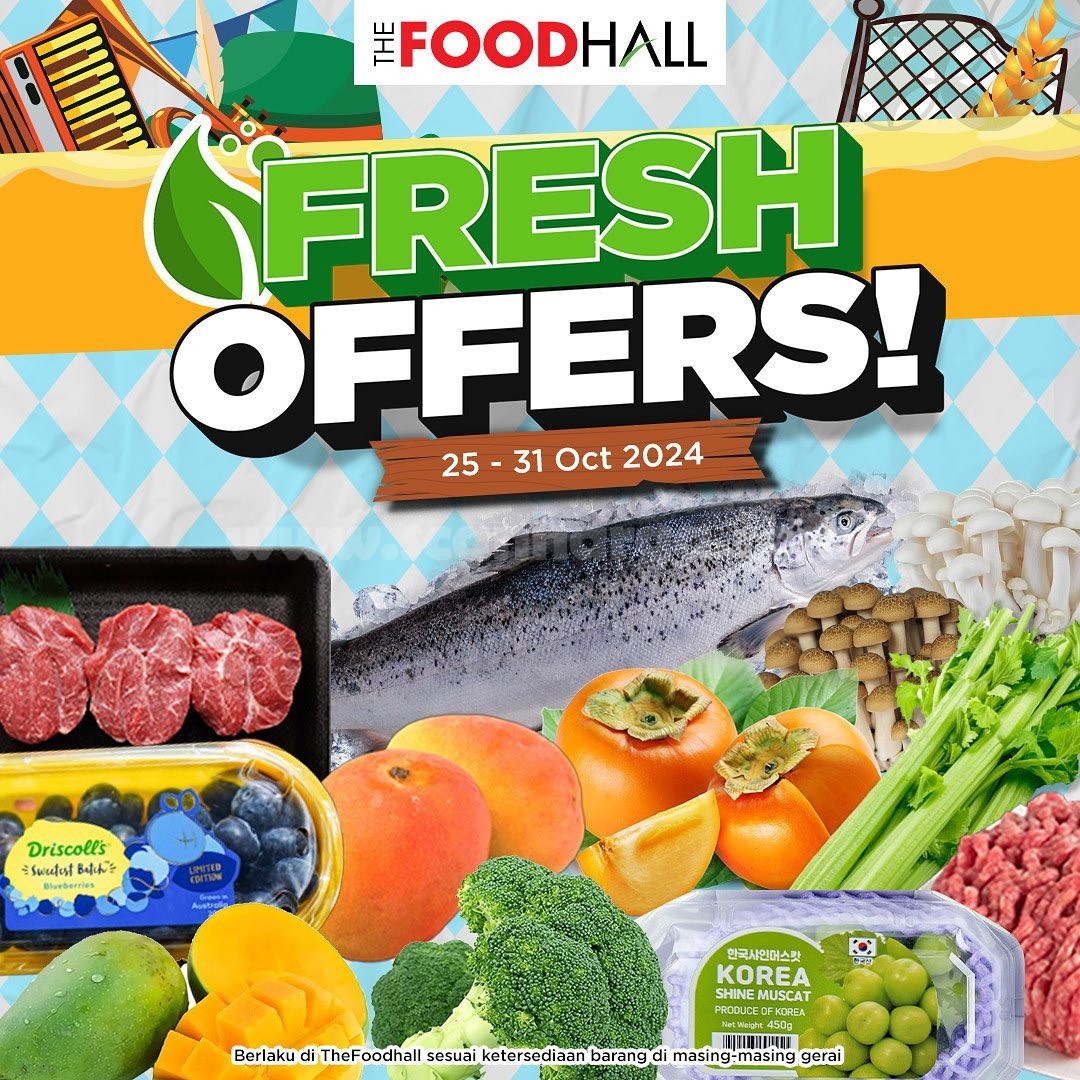 Katalog Promo JSM Foodhall Weekend 25 - 31 Oktober 2024