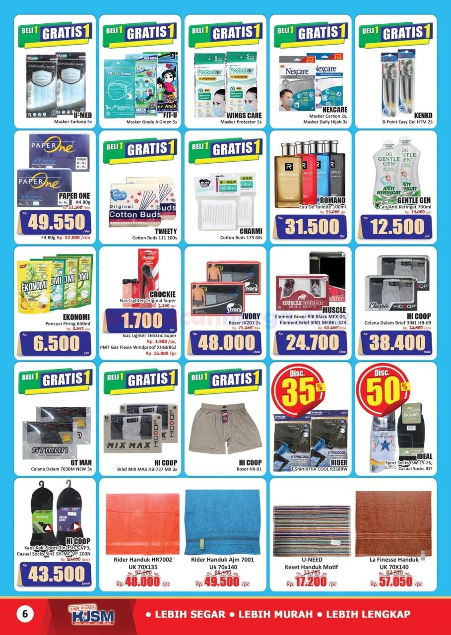 Katalog Promo JSM Hari Hari Swalayan 10 - 13 Oktober 2024 6