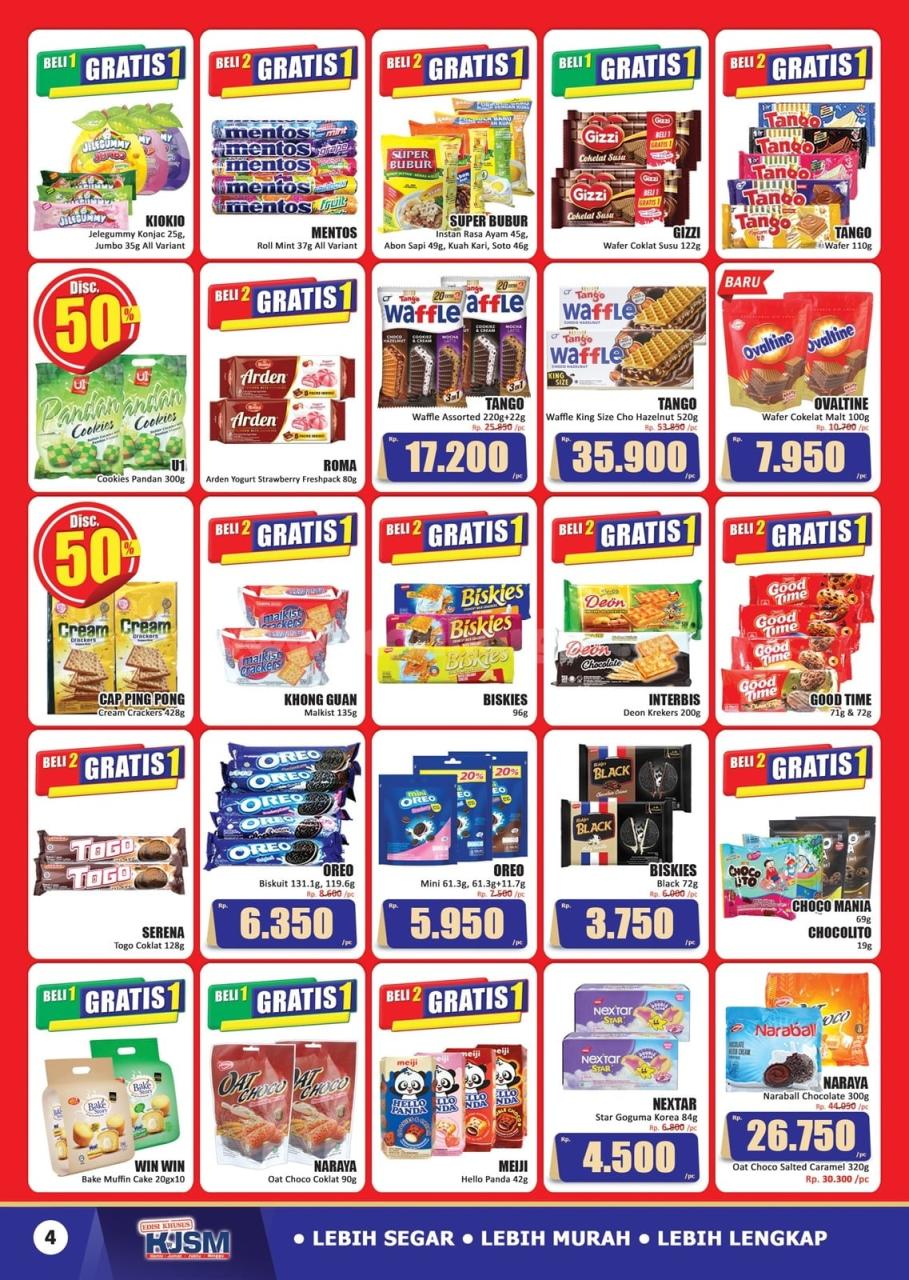 Katalog Promo JSM Hari Hari Swalayan 17 - 20 Oktober 2024 4