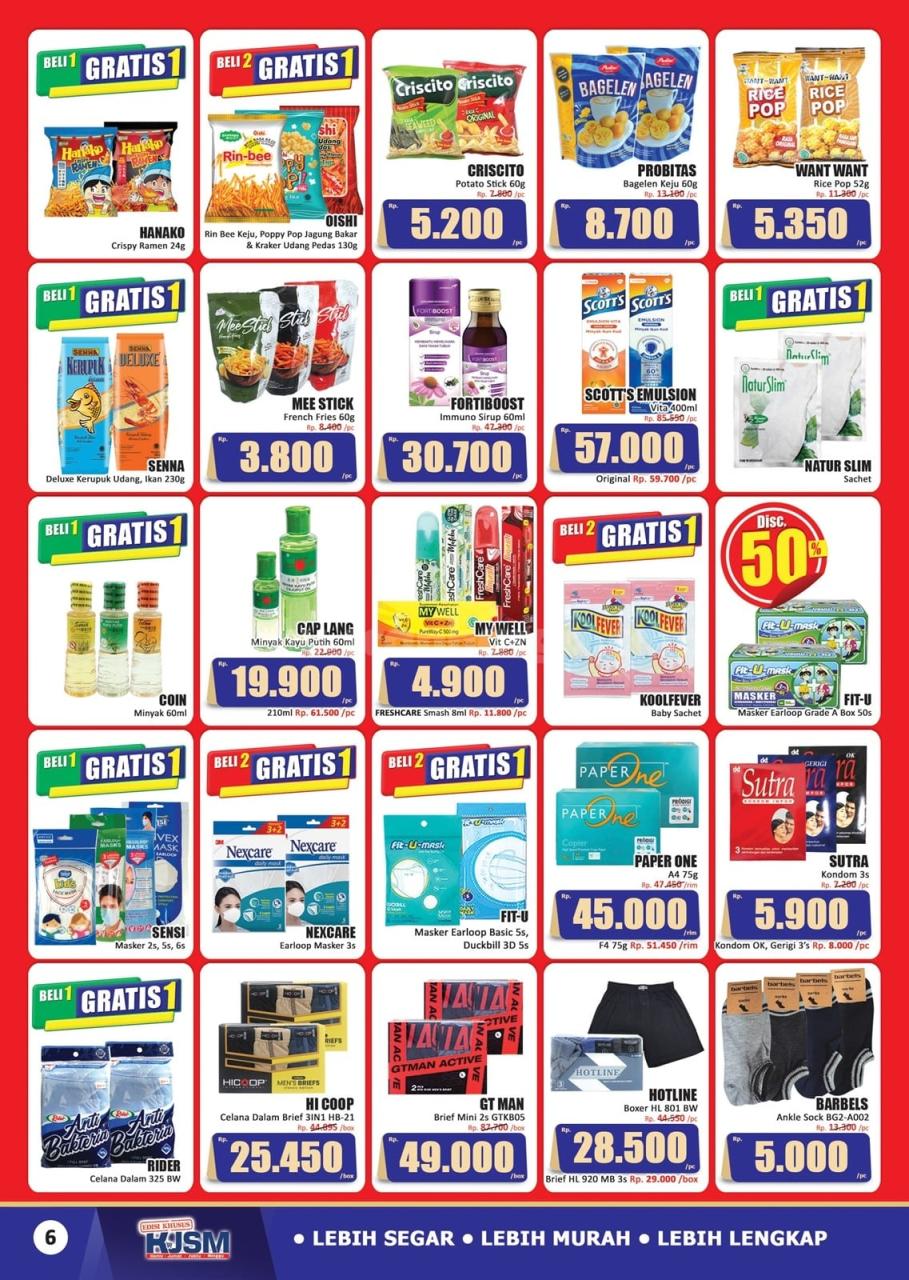 Katalog Promo JSM Hari Hari Swalayan 17 - 20 Oktober 2024 6