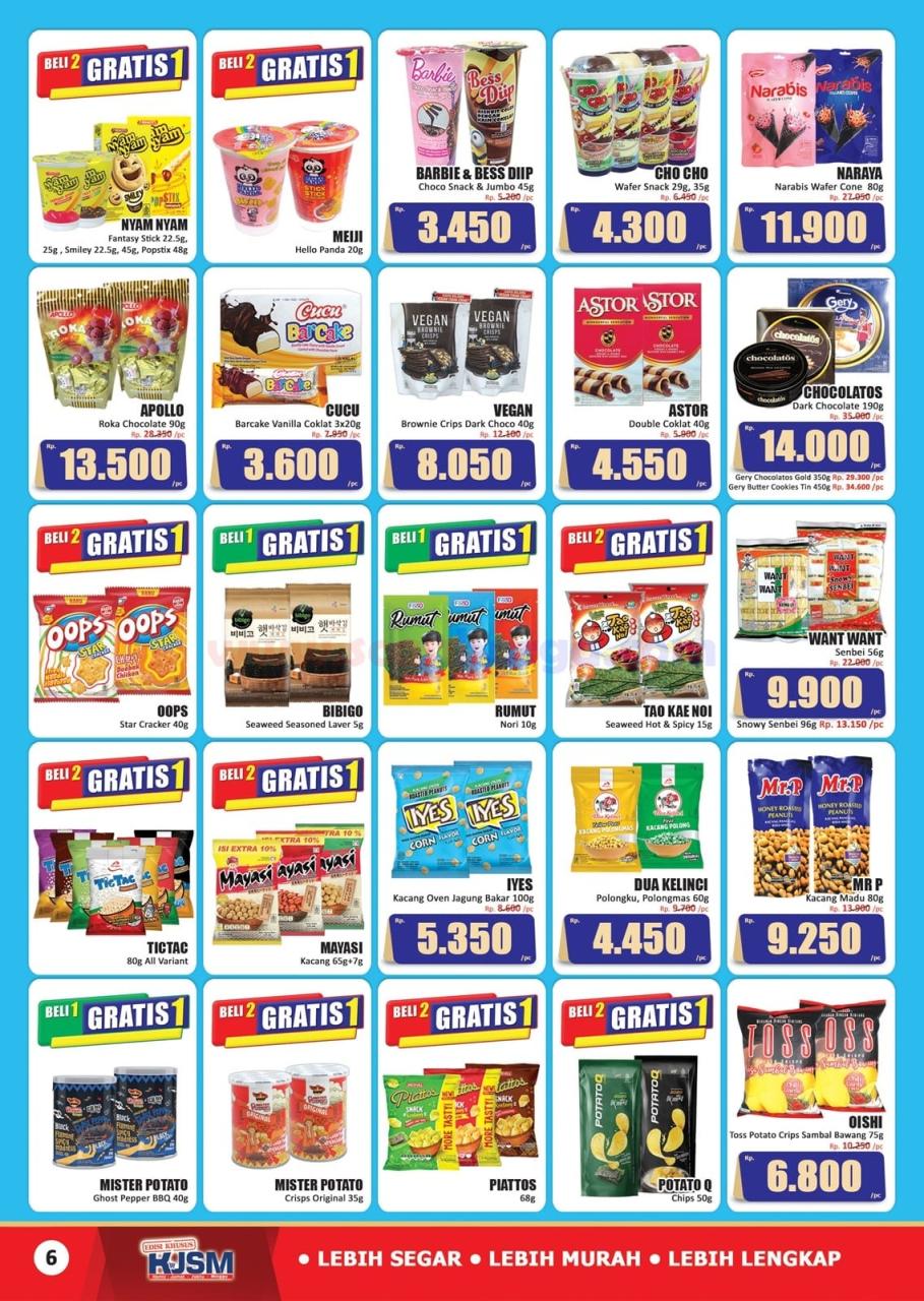 Katalog Promo JSM Hari Hari Swalayan 24 - 27 Oktober 2024 6