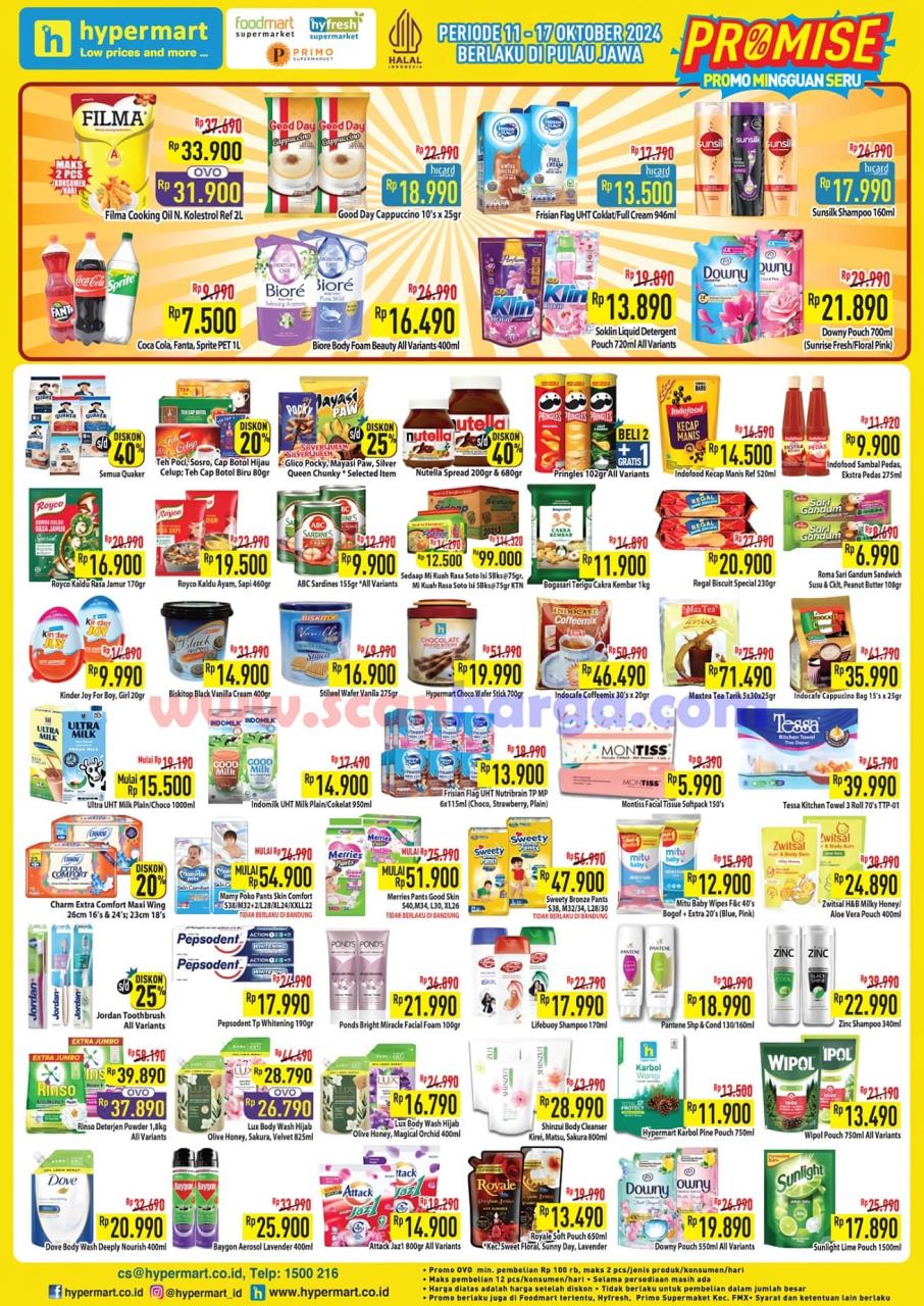 Katalog Promo JSM Hypermart Weekend Terbaru 11 - 17 Oktober 2024 1