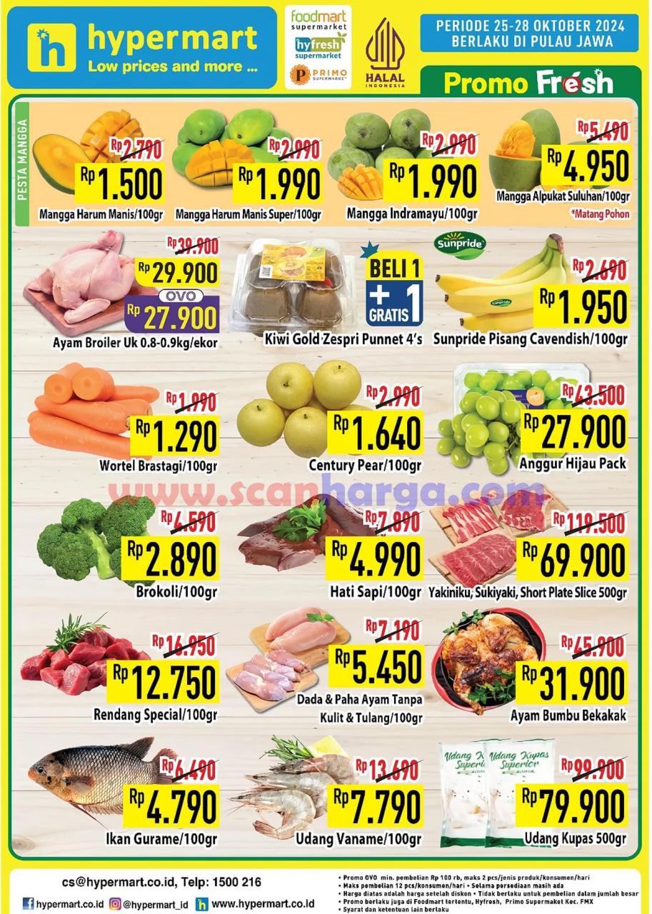 Katalog Promo JSM Hypermart Weekend Terbaru 25 - 31 Oktober 2024 8