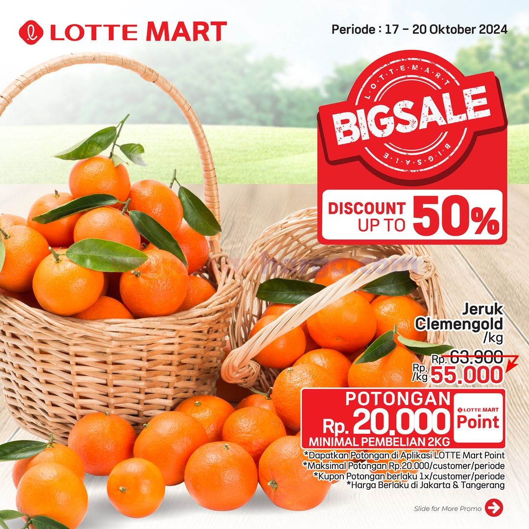 Katalog Promo JSM Lottemart Weekend 17 - 20 Oktober 2024