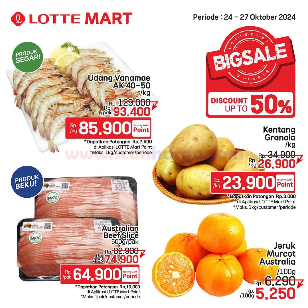 Katalog Promo JSM Lottemart Weekend 24 - 27 Oktober 2024