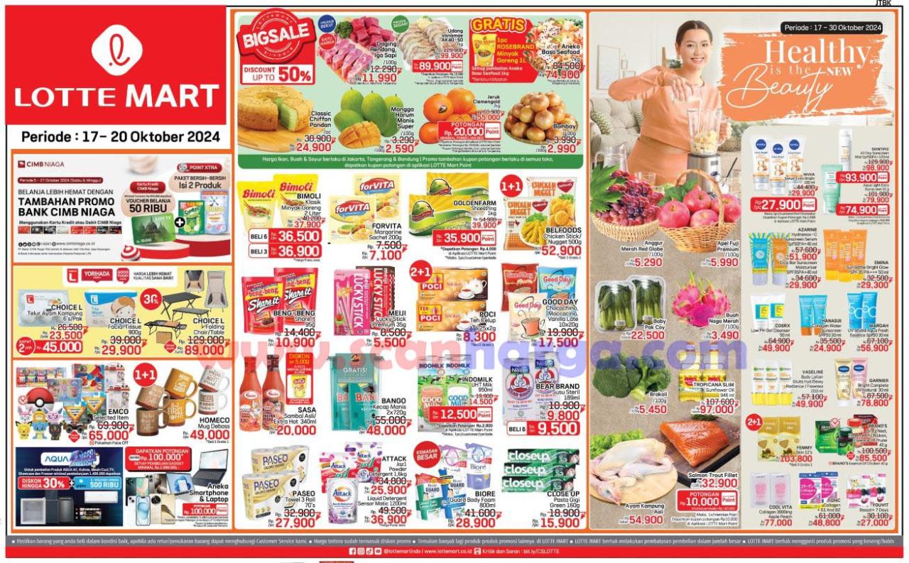 Katalog Promo JSM Lottemart Weekend Terbaru 17 - 20 Oktober 2024