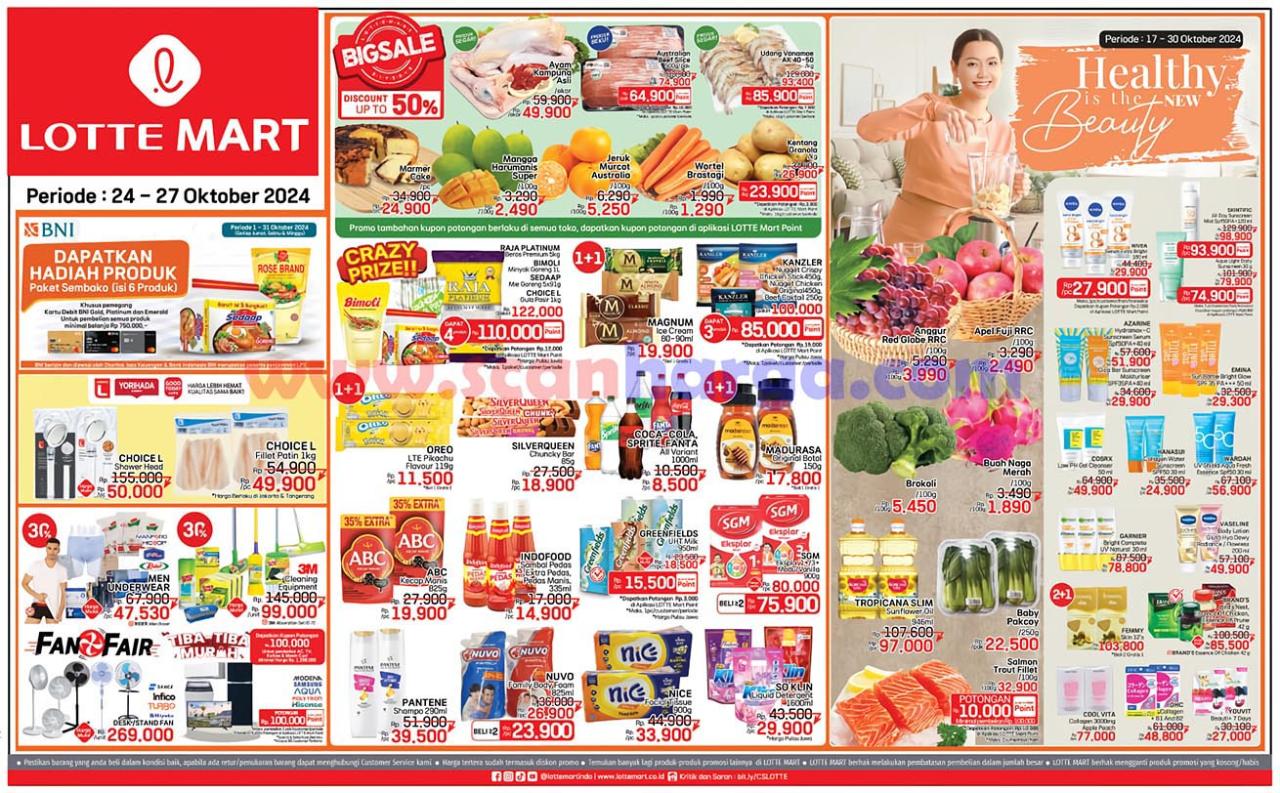 Katalog Promo JSM Lottemart Weekend Terbaru 24 - 27 Oktober 2024