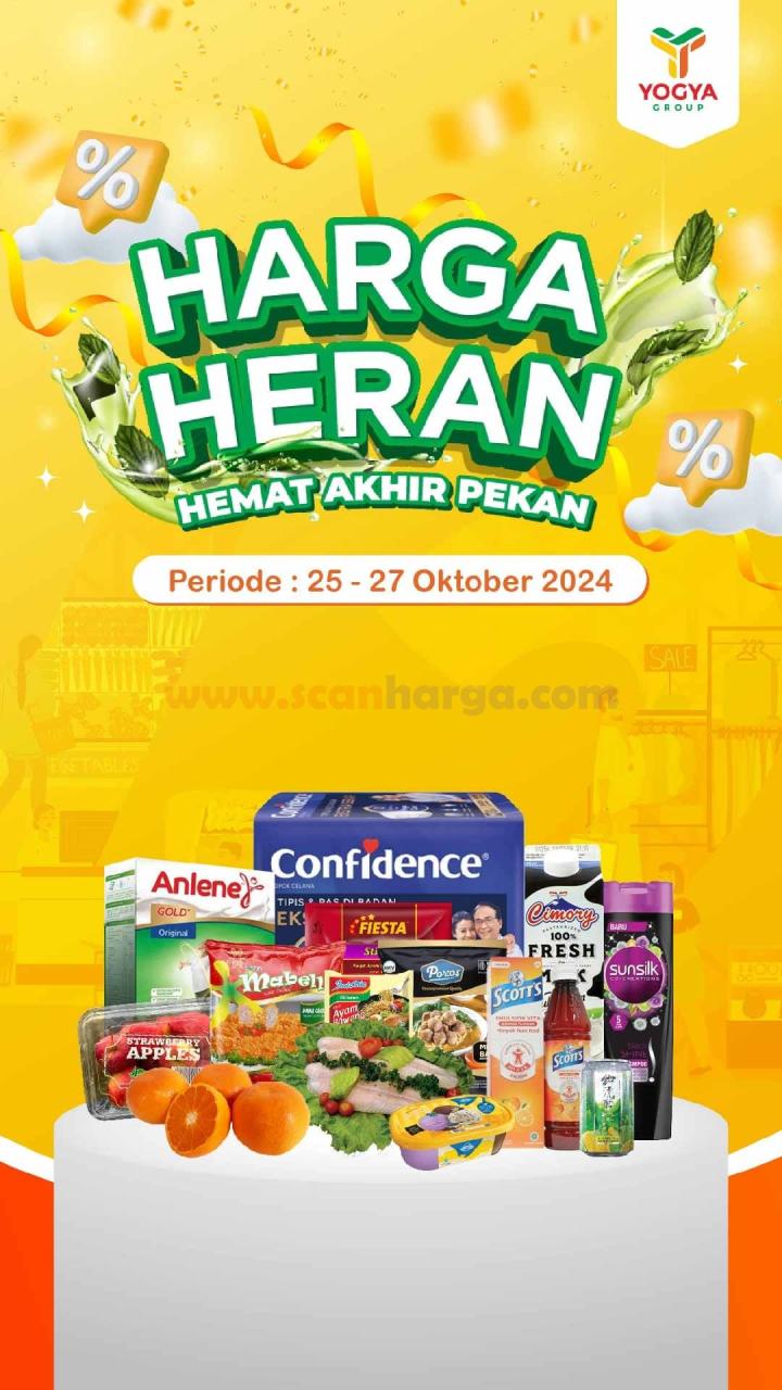 Katalog Promo Toserba Yogya Weekend 25 - 27 Oktober 2024