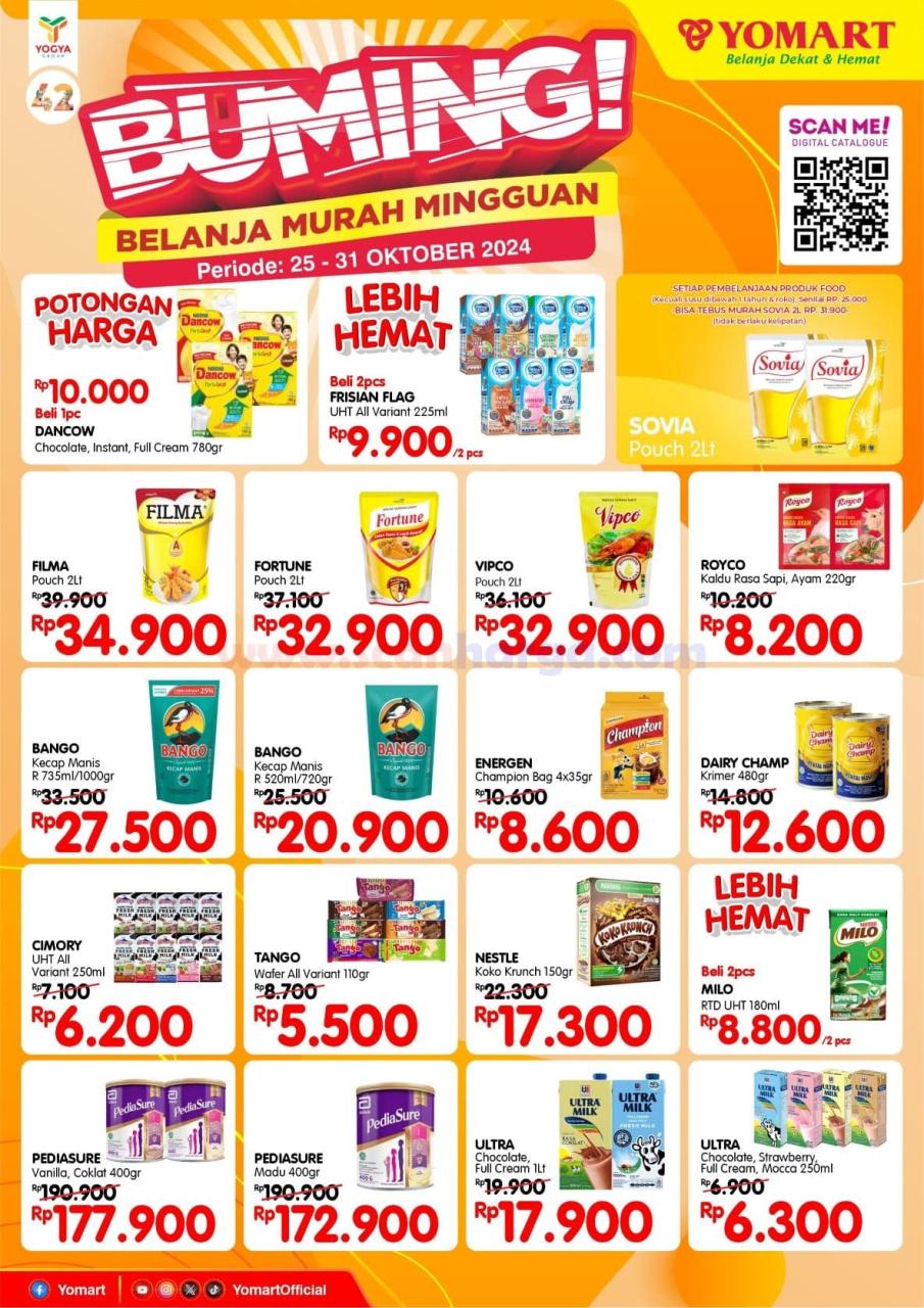 Katalog Promo JSM YOMART Weekend 25 - 31 Oktober 2024 1