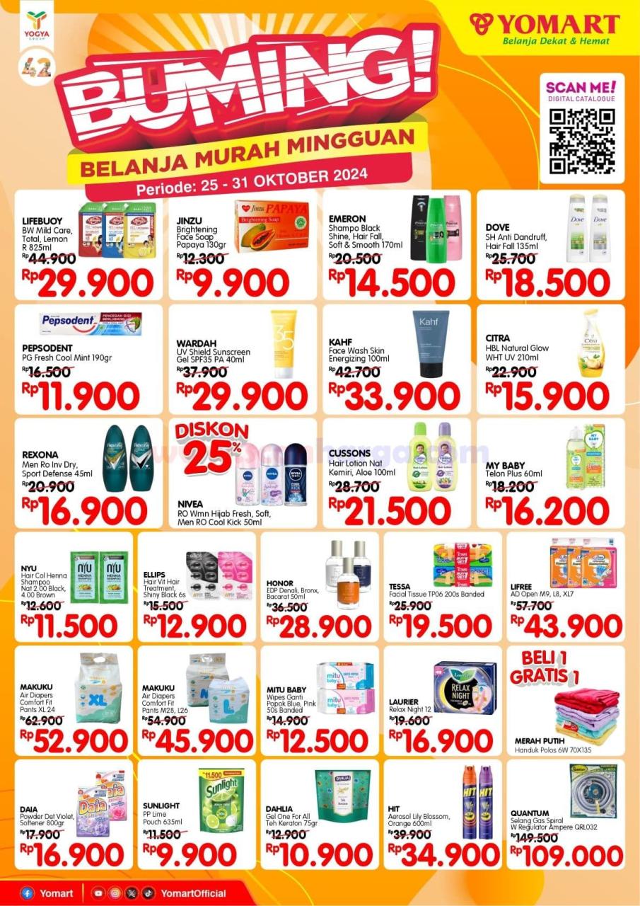 Katalog Promo JSM YOMART Weekend 25 - 31 Oktober 2024 2