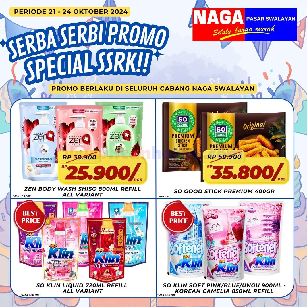 Katalog Naga Swalayan Promo Terbaru 21 - 24 Oktober 2024 2