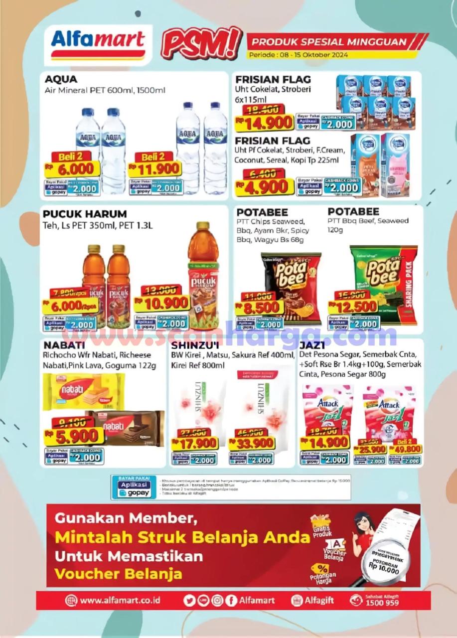 Katalog Promo PSM Alfamart Terbaru 8 - 15 Oktober 2024