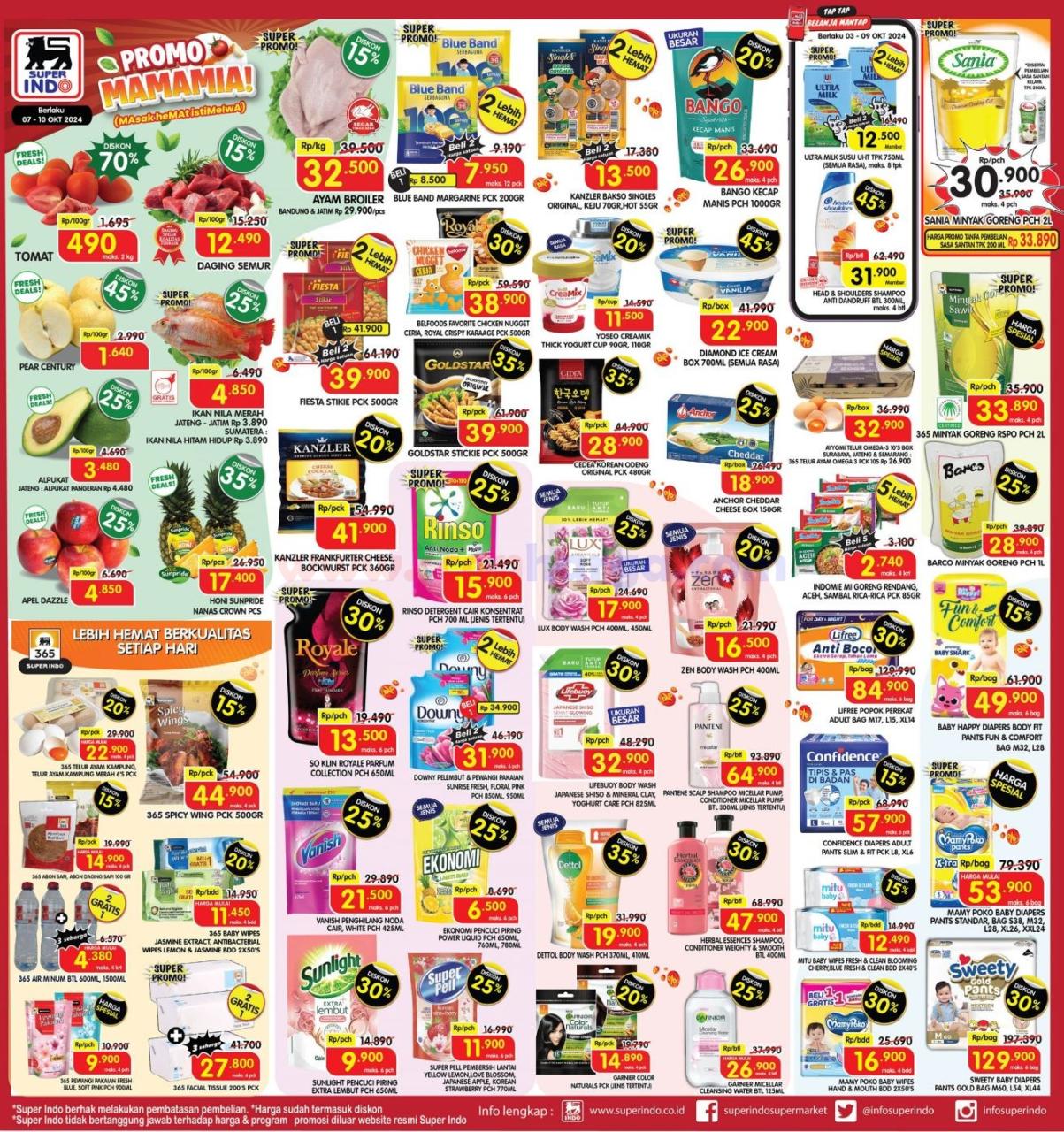 Katalog Promo Superindo Weekday Terbaru 7 - 10 Oktober 2024