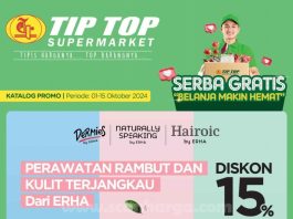 Katalog Promo TIP TOP Supermarket 1 - 15 Oktober 2024