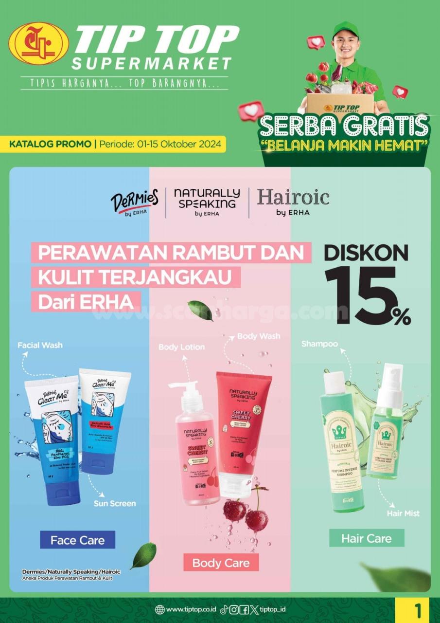 Katalog Promo TIP TOP Supermarket 1 - 15 Oktober 2024