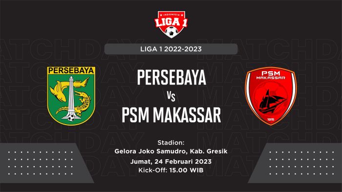 Persebaya Vs PSM Makassar