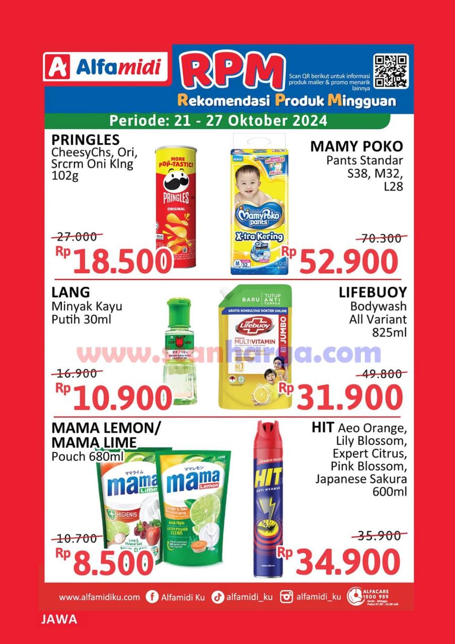 Promo ALFAMIDI RPM Periode 21 - 27 Oktober 2024