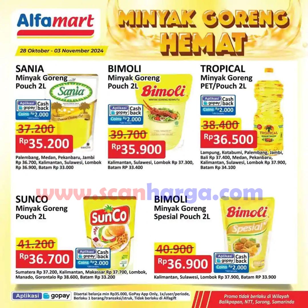 Promo Alfamart Minyak Goreng Hemat Periode 28 Oktober - 3 November 2024 1