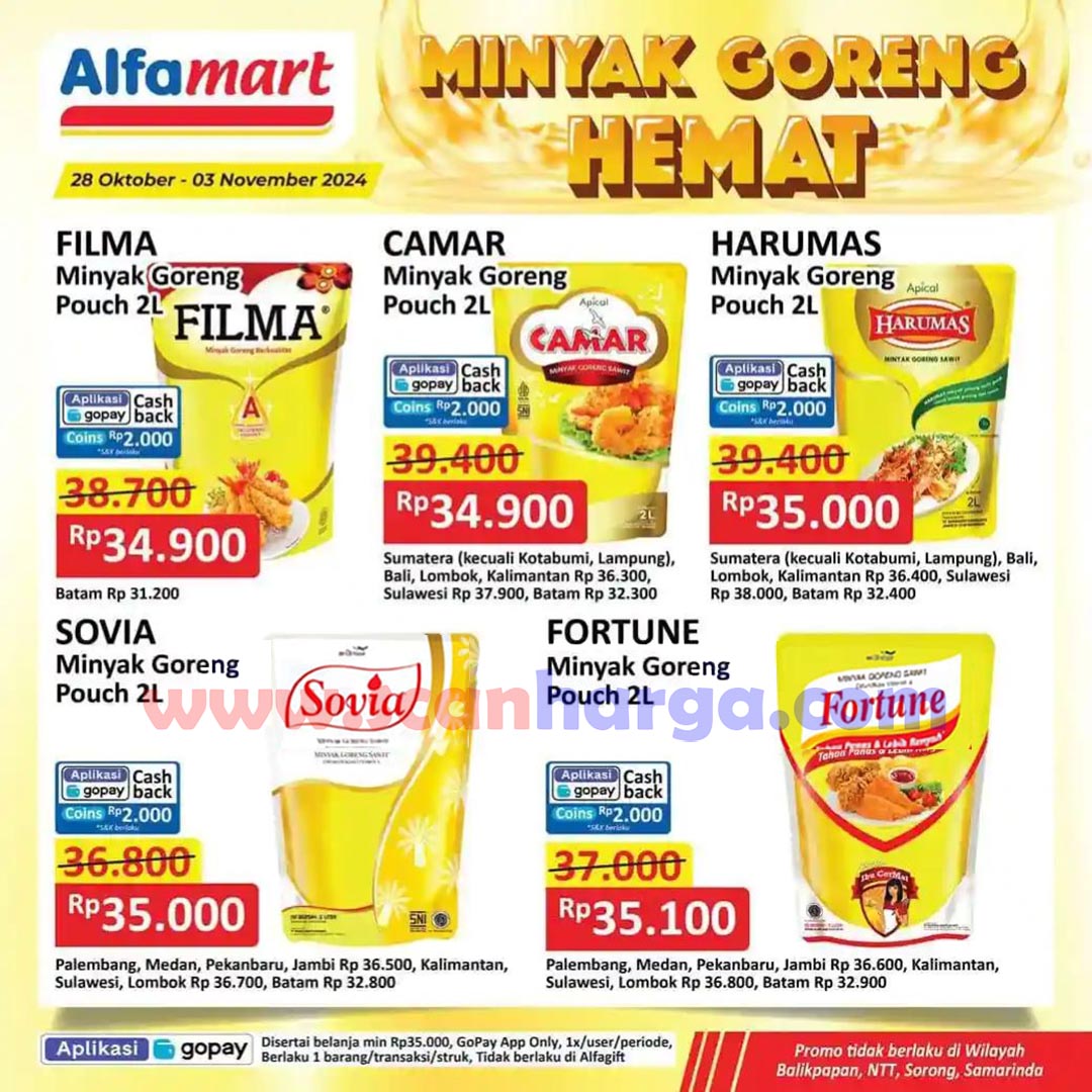 Promo Alfamart Minyak Goreng Hemat Periode 28 Oktober - 3 November 2024 2