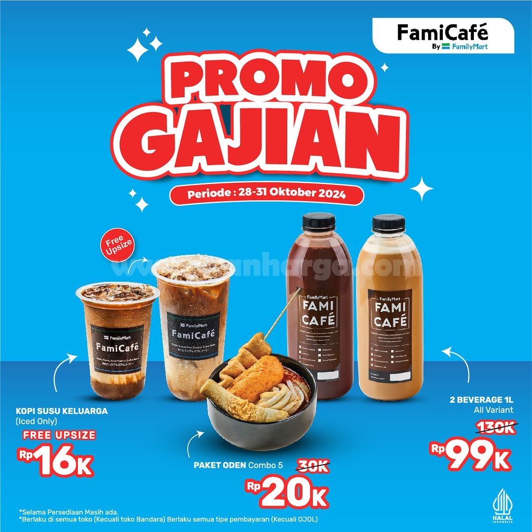 Promo FamilyMart Hemat PAS Gajian 28 - 30 Oktoberber 2024