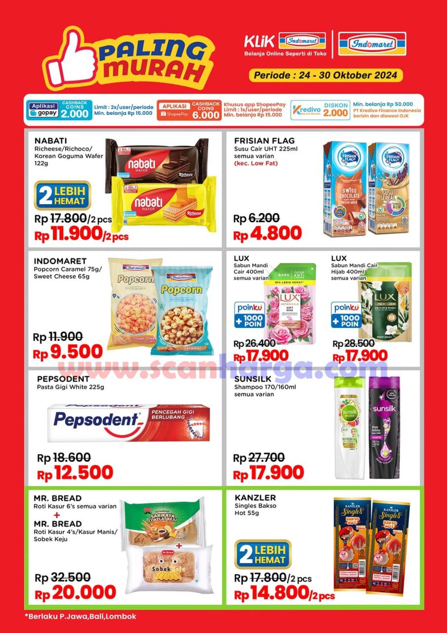 Promo Indomaret Paling Murah 24 - 30 Oktober 2024