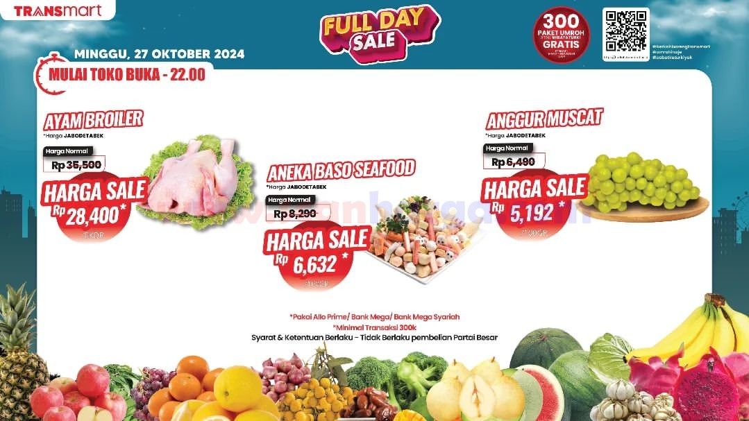 Promo JSM Transmart Weekend 27 Oktober 2024