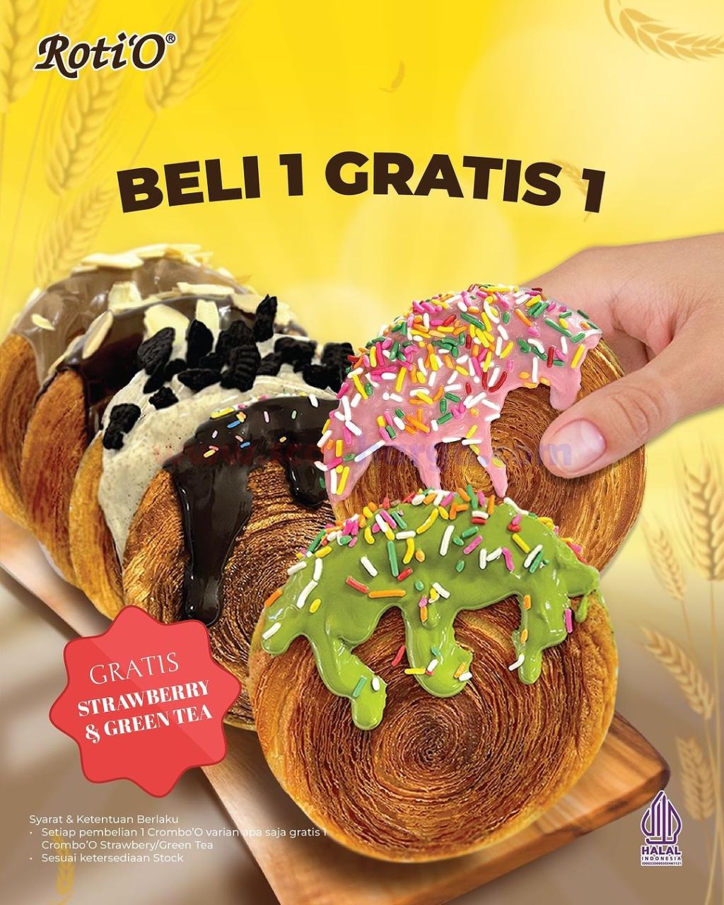 Promo ROTI O Terbaru Beli 1 Gratis 1