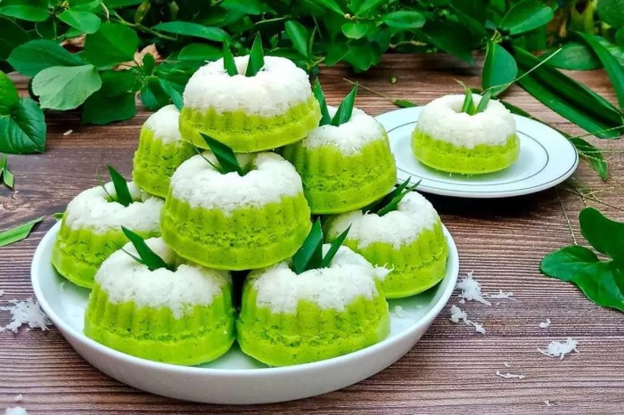 Cara membuat kue putu ayu