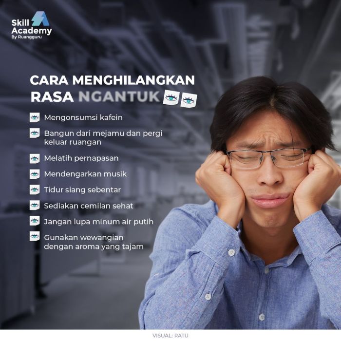 Cara agar tidak ngantuk