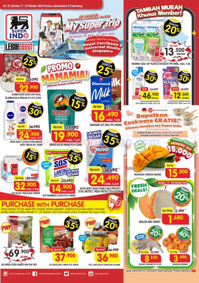 Katalog Promo Superindo Terbaru 17 - 23 Oktober 2024 1