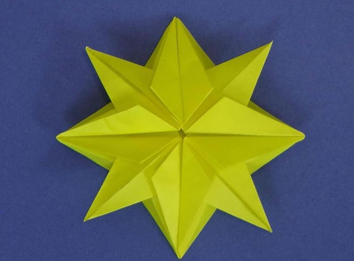 Cara membuat origami bintang