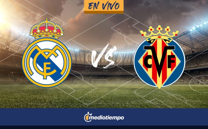 Madrid vs Villarreal