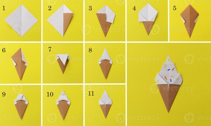 Cara membuat origami