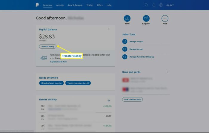 Cara mencairkan uang di paypal