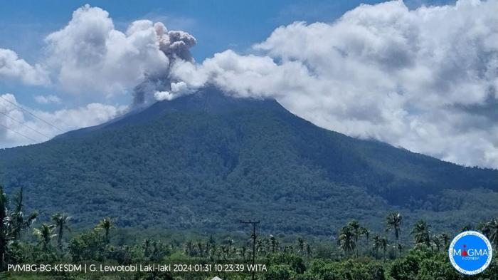 Korban Tewas Letusan Gunung Lewotobi Laki-laki Jadi 10 Orang