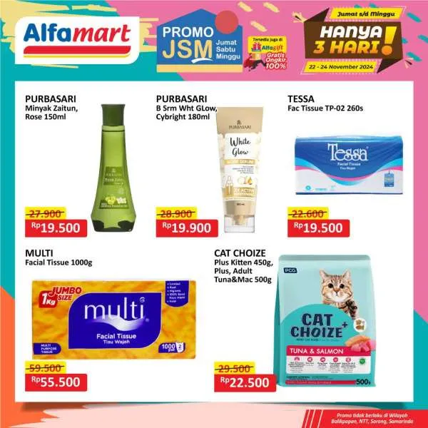 Promo JSM Alfamart Periode 22-24 November 2024