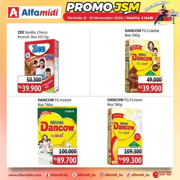 Promo JSM Alfamidi Periode 8-10 November 2024