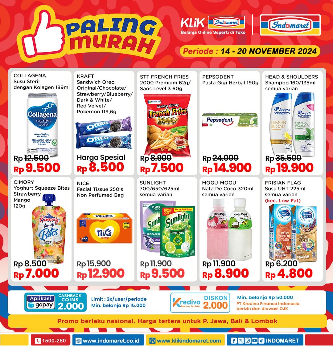 Promo Indomaret 14-20 November 2024 Spesial Paling Murah