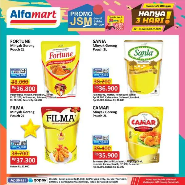 Promo JSM Alfamart Periode 22-24 November 2024