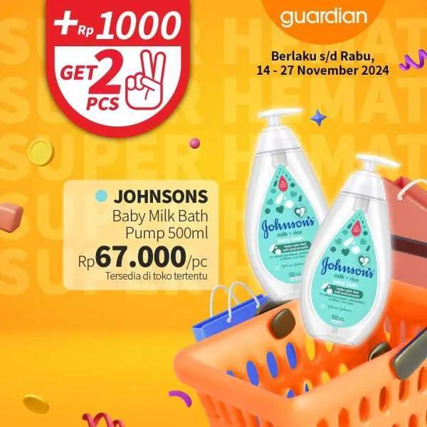 Promo Guardian Super Hemat Periode 14-27 November 2024