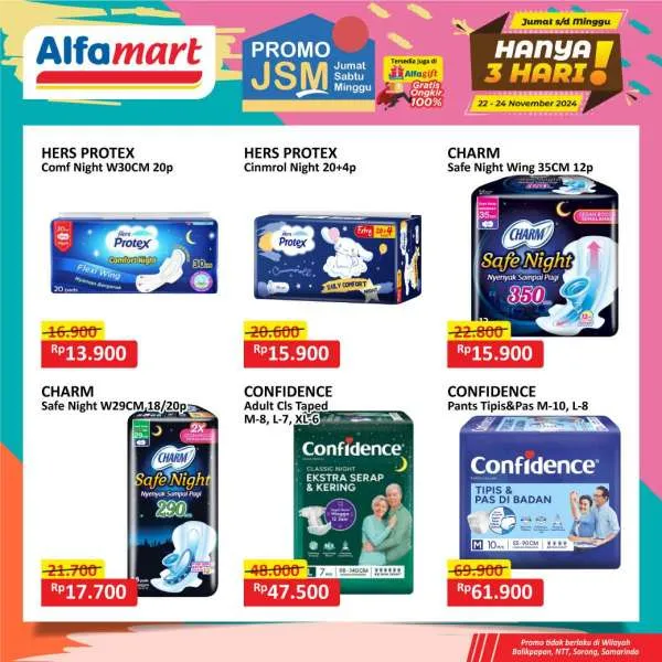 Promo JSM Alfamart Periode 22-24 November 2024