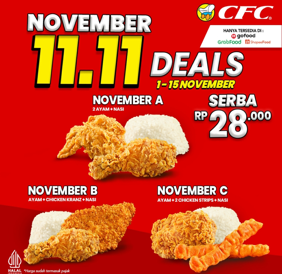 promo cfc November 2024