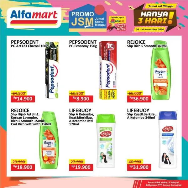 Promo JSM Alfamart Periode 8-10 November 2024