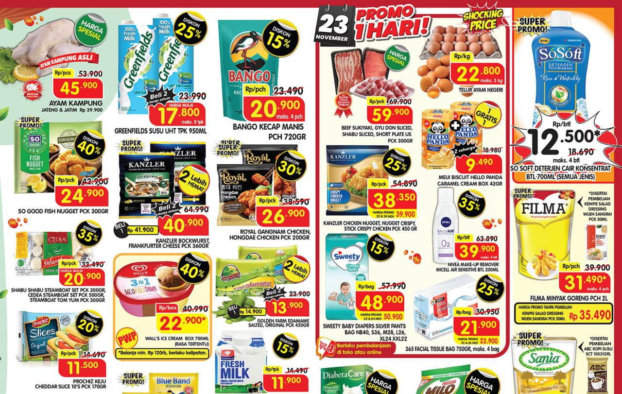 Promo JSM Superindo Weekend 22-24 November 2024