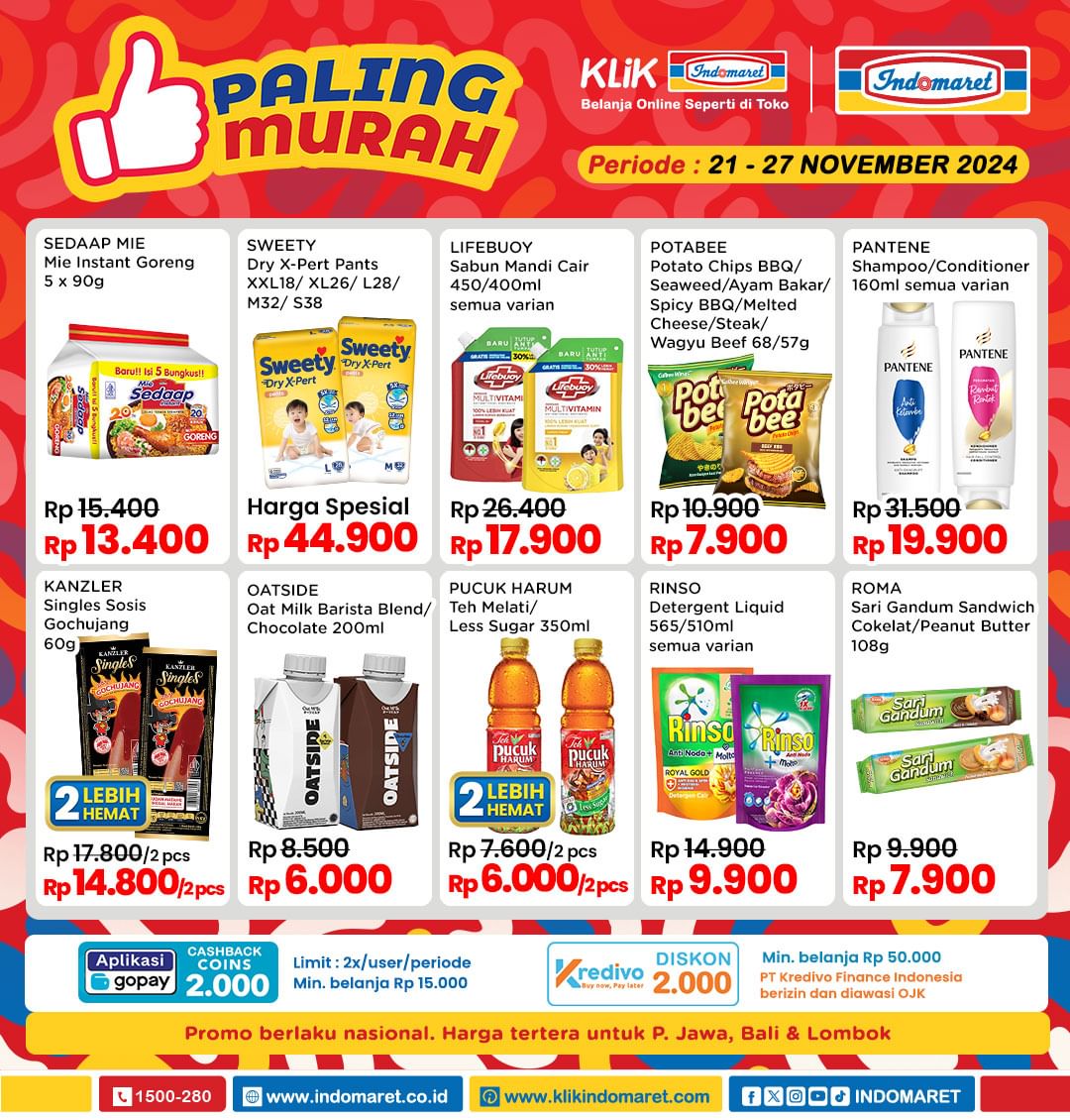 Promo Indomaret 21-27 November 2024 Paling Murah