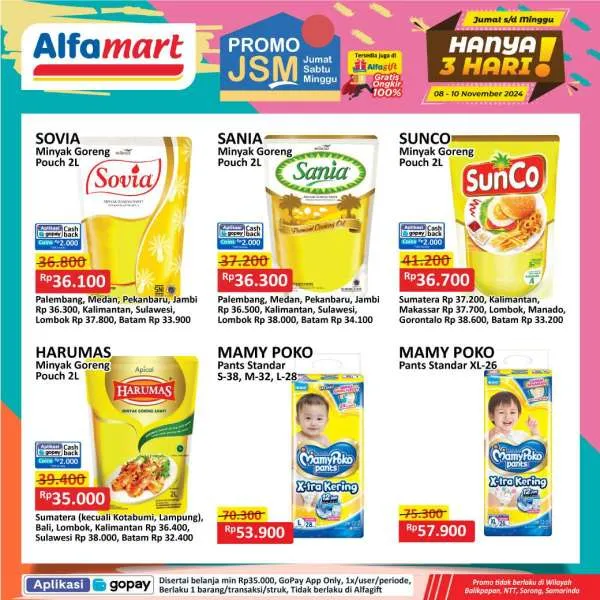 Promo JSM Alfamart Periode 8-10 November 2024