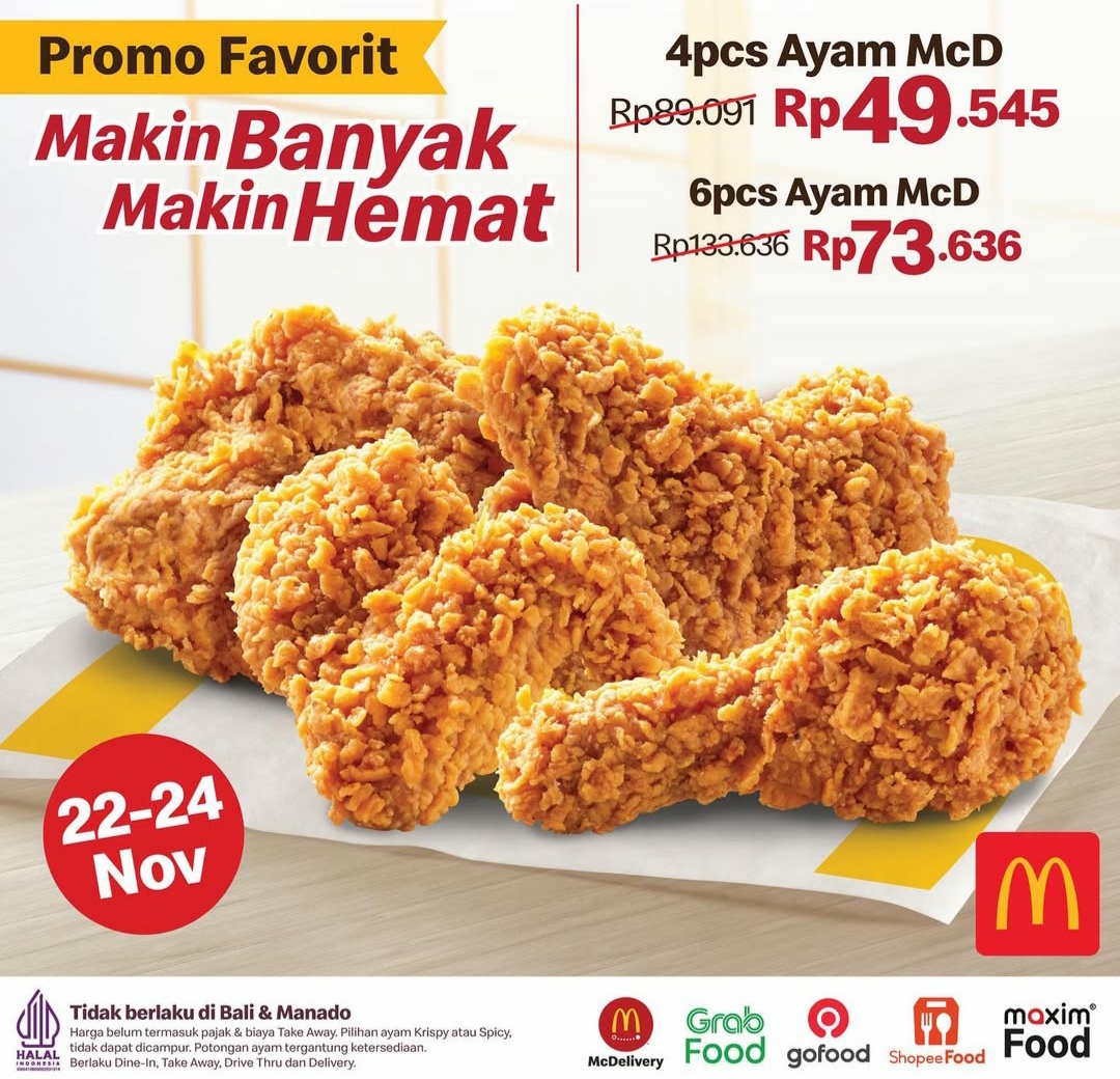 Promo McD Favorit 4 & 6 