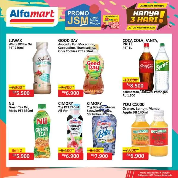 Promo JSM Alfamart Periode 22-24 November 2024