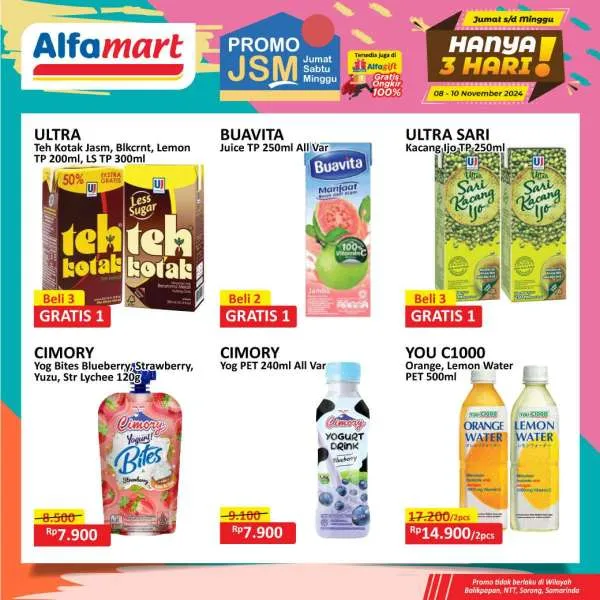 Promo JSM Alfamart Periode 8-10 November 2024